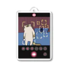 みみしゃぶといえてぃの猫となにか Acrylic Key Chain