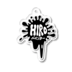 ペインターHiroのペインターHIROキーホルダー アクリルキーホルダー