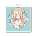 カミヤノゾミ🕊skebはじめましたの春の色 Acrylic Key Chain