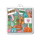 cementmilk WEBショップのデモ行進してみた Acrylic Key Chain