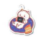 naty's doodlesのgaming cat Acrylic Key Chain