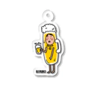 Peco Peco Boo&Carotte cocon❋のびる子さん Acrylic Key Chain