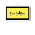 【Zebra channel 公式SHOP】 しまうま工房のAlan Smithee（ロゴ） Acrylic Key Chain