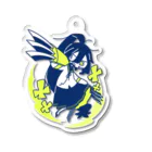 わくわく表現実験場のホウキさん Acrylic Key Chain