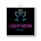 PixiySmileのPixiySmile LIGHT NEON KISS! Acrylic Key Chain