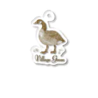 PixiySmileのPixiySmile Village Goose Acrylic Key Chain