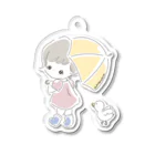 ameちゃんのオンラインショップのameちゃんとあひるさんキーホルダー Acrylic Key Chain