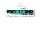 RuuShopの宮古島　17ENDデザイン Acrylic Key Chain