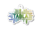 Soul Of RythmsのTabla Phrases Acrylic Key Chain