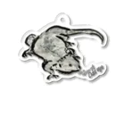 cats&reptiles cafe Odd eyeの墨アゴグッズ。 Acrylic Key Chain