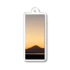 photo-foxの夕暮れ 富士 Acrylic Key Chain