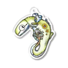 あぷあっぷるのタツノオトシゴ＋爬虫類 Acrylic Key Chain