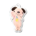 ミポーズハウスの祈り犬かなえ Acrylic Key Chain