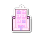 ハクのらぶHotel Acrylic Key Chain