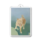 カナソの庭の柴犬 Acrylic Key Chain