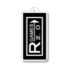 R-GAMES2.0のR-GAMESの2代目ロゴ Acrylic Key Chain