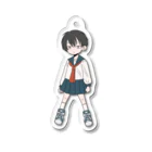 いくたはな🖋漫画家の斎藤肇(ミニver) Acrylic Key Chain