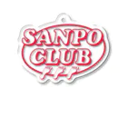 NujadeamのSANPO CLUB_Red Acrylic Key Chain
