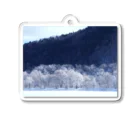 gallery  mihaccoの北海道の雪景色 Acrylic Key Chain