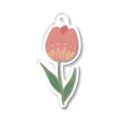 poeticton のTulip Acrylic Key Chain