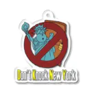 健三ショップのDon't Knock New York  Acrylic Key Chain