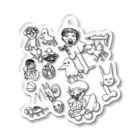 パイナップルMANのキモカワ大軍団 Acrylic Key Chain