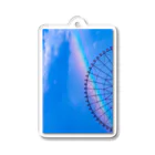 taka_1026の青空に虹 Acrylic Key Chain