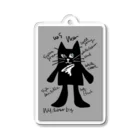 Le Jardin de DollyのNo.5 Noir Acrylic Key Chain