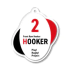 Play! Rugby! のPlay! Rugby! Position 2 HOOKER Acrylic Key Chain