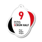 Play! Rugby! のPlay! Rugby! Position 9 SCRUM HALF Acrylic Key Chain