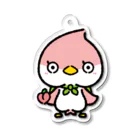 モモノスケ🍑🐦️のモモちゅん Acrylic Key Chain