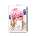 イエローフロッグの角田つの03 Acrylic Key Chain