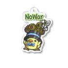 ひよこ男爵とまだむにゃんのひよこ男爵　NoWar🌻🇺🇦🌻 アクリルキーホルダー