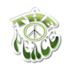 PY Kobo Pat's WorksのTHE PEACE! Acrylic Key Chain