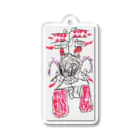 AtoZLabのファイヤーD Acrylic Key Chain