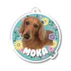 MIKAPI🐶のMOKA アクリルキーホルダー