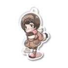 tachikawaのカフェスノウ Acrylic Key Chain