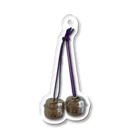 せすご屋のおとなしの鈴 ～紫２～ Acrylic Key Chain