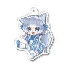 藍夢にゆ🐺🆕a.k.aスクランブルエッグ藍夢の藍夢ちゃんグッズ Acrylic Key Chain