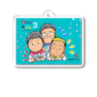 TOMMY★☆ZAWA　ILLUSTRATIONの三兄弟。記念日。 Acrylic Key Chain