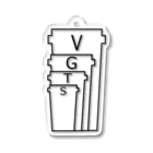 にろゆきのSTGV Acrylic Key Chain