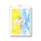 torienのＵＫＲ支援イラストグッズ Acrylic Key Chain