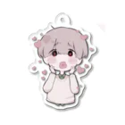 kamのきみがだいしゅきくん　ひとめぼれ Acrylic Key Chain