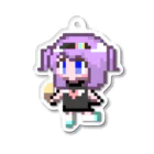 わにょーんのドット絵ネオちゃん Acrylic Key Chain