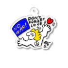 POWERFUL POPのDON'T FORGET LOVE Acrylic Key Chain