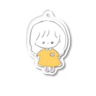 ののちゃショップ️🫧🐻‍❄️の初代ののちゃんアクキーオレンジbar🍊🐻‍❄️🧡 Acrylic Key Chain