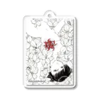 こやしファクトリーの花園（全体） Acrylic Key Chain