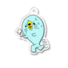 おまつまつまつ（うさぎ/くま）のいそぐあざら井さん Acrylic Key Chain