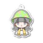 memeのサウナ女子 Acrylic Key Chain