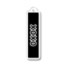 XOXOのXOXOロゴ アクリルキーホルダー